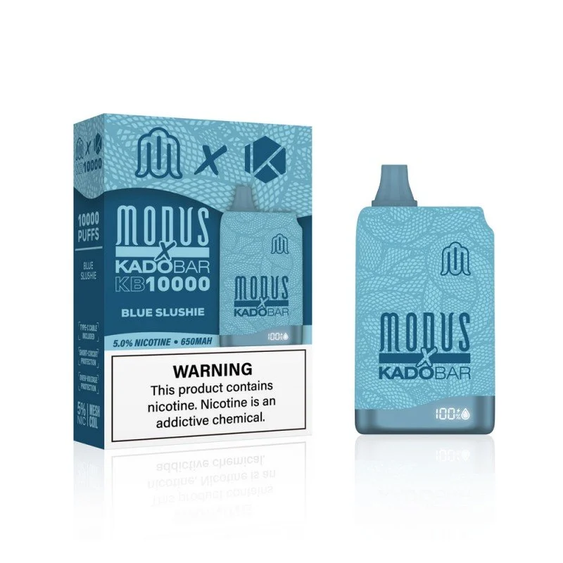 Blue Slushie Modus X Kado Bar KB10000 Puffs - Kadobar Flavors Blue Slushie Modus X Kado Bar KB10000 Puffs - Kadobar Flavors